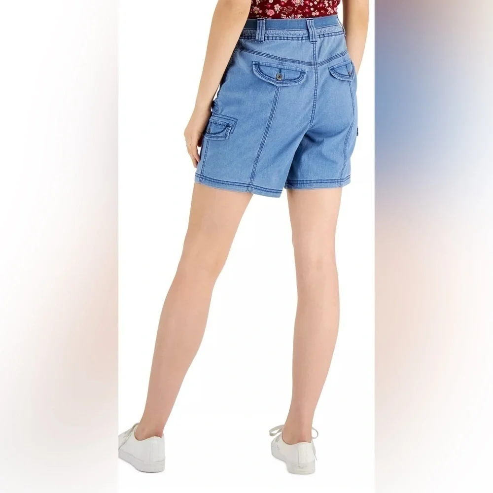 Style & Co Zigzag Stitch Shorts 14P